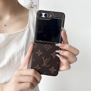 เคสโทรศัพท์มือถือหนัง PU ฝาพับ กันกระแทก สไตล์วินเทจ เรโทร สําหรับ Samsung Galaxy Z Flip 5 4 3 2 1 Z Flip5 Z Flip4 5G