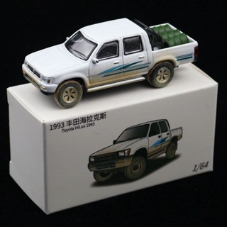 Jkm 1:64 Toyota Hilux Diecast รถของเล่น สําหรับเด็กผู้ชาย ของขวัญวันเกิด รถของเล่น รถสะสม