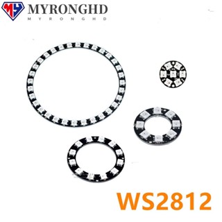 Myronghd WS2812 5050 ไฟ LED สําหรับ Arduno แหวนไดรเวอร์ส่วนบุคคล