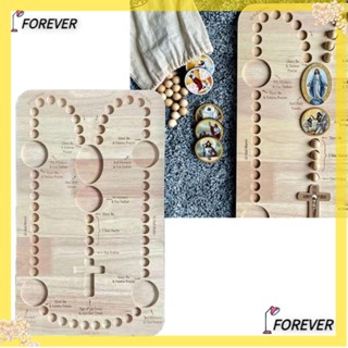 Forever ถาดไม้ใส่ลูกปัดอีสเตอร์ สําหรับทําเครื่องประดับ DIY