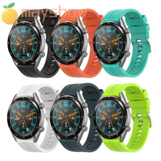 Mayshow สายนาฬิกาข้อมือแฟชั่น แบบนิ่ม 22 มม. สําหรับ Huawei Watch GT Active Honor Magic