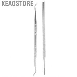 Keaostore Ingrown File And Lifter Kit Stainless Steel Double Sided Toenail ACM