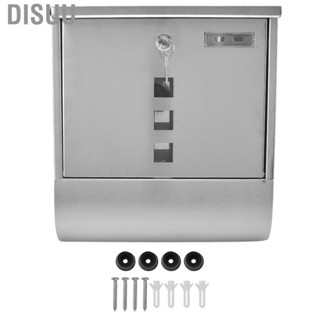 Disuu Boîtes De Poste Mail Box European Style Narrow Slot Stainless Steel Hanging