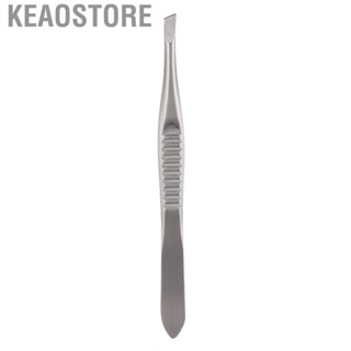 Keaostore Slant Eyebrow Tweezer Stainless Steel Tweezers For Women And Men HR6