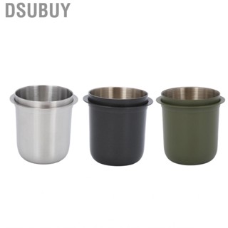 Dsubuy Dosing Cup 150ml 58mm Stainless Steel Inverted  For Coffee Machine