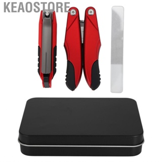 Keaostore Physical Polishing Antisplash No Cracking Fingernail Clipper