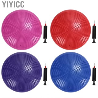 Yiyicc Professional Balance Disc Cushion Mat Yoga  Ball Pad Fitness Exercise Tra