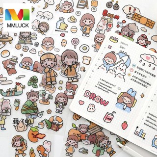 Jenniferdz สติกเกอร์ PET สําหรับตกแต่งสมุดอัลบั้ม สมุดภาพ 20 แผ่น