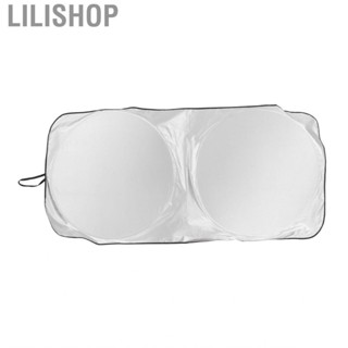 Lilishop Car Windshield Sun Shade  Windproof Sturdy Front Window for