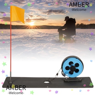 Amber ธงโลหะ ทนทาน สําหรับตกปลา เรือคายัค