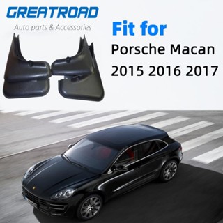 บังโคลนรถยนต์ สําหรับ Porsche Macan 2015 2016 2017 4 ชิ้น