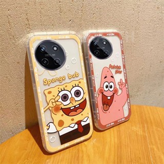 พร้อมส่ง เคสโทรศัพท์มือถือใส แบบนิ่ม ลายการ์ตูนสพันจ์บ็อบ กันกระแทก สําหรับ Realme 11 NFC 4G 5G 11 Pro 11 Pro+ Realme C51 C53 2023 REALME11Pro RealmeC53