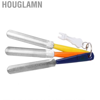 Houglamn Nut Slotting Files File Rust Protection Stainless Steel For Bass