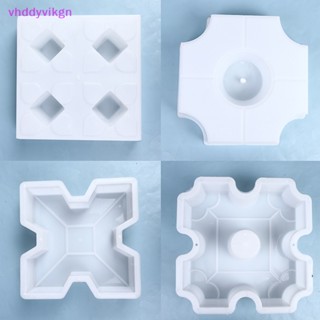 Vhdd แม่พิมพ์พลาสติก รูปอิฐ หลายรูปทรง สําหรับทําทางเท้า ทางเดิน สวน DIY TH