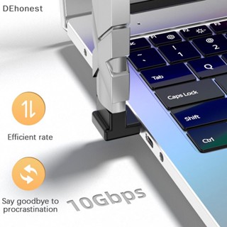 [DEhonest] อะแดปเตอร์โทรศัพท์มือถือ USB-A 90 องศา USB C เป็น USB A USB A 3.0 ตัวผู้ เป็น USB Type C สําหรับคอมพิวเตอร์