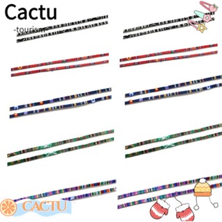 Cactu สายคล้องคอ ปรับได้ สีม่วง สีฟ้า สีเขียว สําหรับผู้ใหญ่ 10 ชิ้น