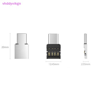 Vhdd อะแดปเตอร์แปลง USB-C 3.1 Type C ตัวผู้ เป็น USB ตัวเมีย OTG สําหรับดิสก์ U