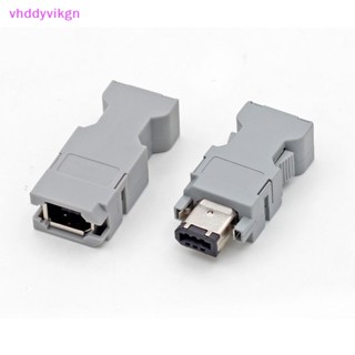 Vhdd ตัวเชื่อมต่อตัวเมีย 6 Pin IEEE 1394 สําหรับมอเตอร์เซอร์โว 1 ชิ้น TH