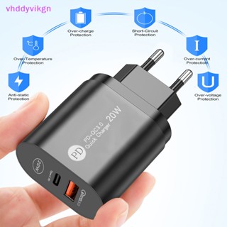 Vhdd Super Si อะแดปเตอร์ชาร์จ USB C 20W สําหรับ iPhone 13 Type C QC 3.0 PD