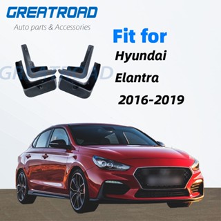 ชุดบังโคลนรถยนต์ อุปกรณ์เสริม สําหรับ Hyundai Elantra Avante AD 2016-2019