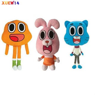 T8 ตุ๊กตาการ์ตูนอะนิเมะ Amazing World Of Gumball น่ารัก 25 ซม. ของเล่นสําหรับเด็ก