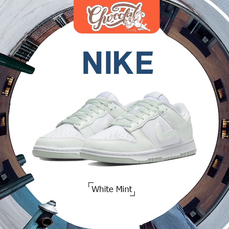 Nike Dunk Low Next Nature White mint dn1431-102 sneakers nike sb รองเท้า ของแท้ 100%