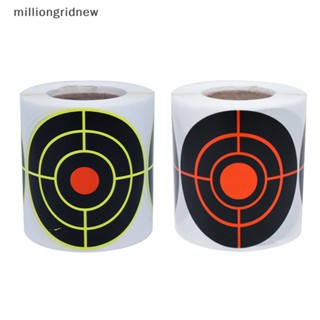 [milliongridnew] สติกเกอร์เป้ายิงปืน สําหรับฝึกยิงปืน WQL 100 250 ชิ้น