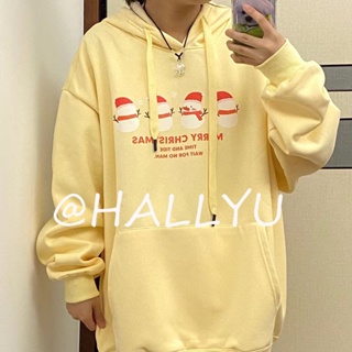 HALLYU  เสื้อผ้าผู้ญิง แขนยาว เสื้อฮู้ด คลุมหญิง สไตล์เกาหลี แฟชั่น  Comfortable Stylish สวยงาม สวย A28J0H0 36Z230909