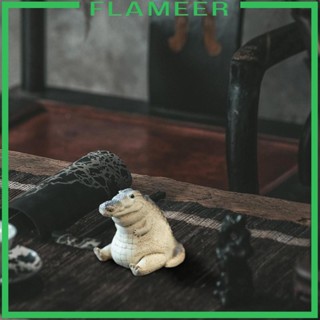 [Flameer] ฟิกเกอร์รูปปั้นจระเข้ สําหรับตั้งโต๊ะ