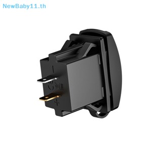 Onebaby อะแดปเตอร์ซ็อกเก็ตชาร์จ USB 3.1A 2 พอร์ต กันน้ํา สําหรับรถยนต์ เรือ รถบรรทุก ยานพาหนะ