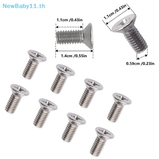 Onebaby สกรูจานเบรก สเตนเลส 93600-06014-0H สําหรับ Honda Acura Retaining Screws 1 ชุด