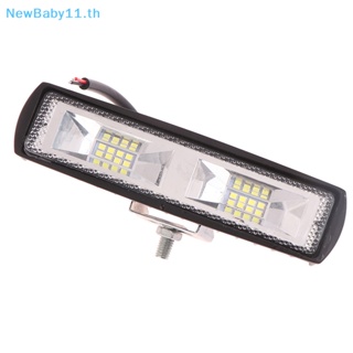 Onebaby ไฟสปอตไลท์ LED 48W 16 ดวง 9-36V สําหรับรถจักรยานยนต์ รถบรรทุก เรือ รถพ่วง รถออฟโร้ด