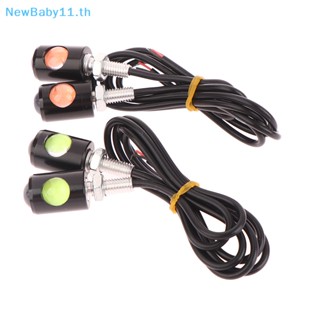 Onebaby หลอดไฟ Led DC12V พลังงานสูง อุปกรณ์เสริม สําหรับติดป้ายทะเบียนรถมอเตอร์ไซค์ 2 ชิ้น