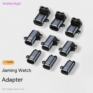 Vhdd อะแดปเตอร์ชาร์จ USB Type C Micro ios สําหรับ Garmin Fenix 7 6 5 Insct 2S TH