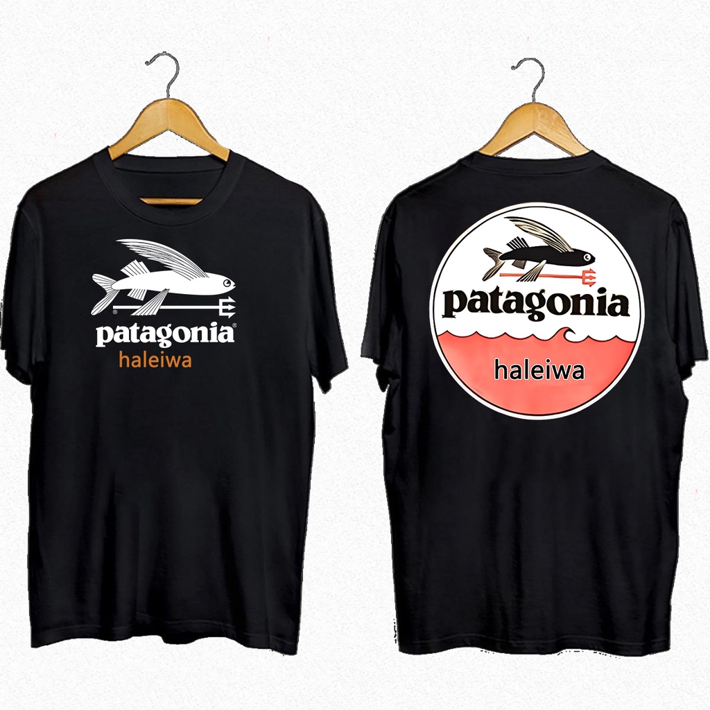 เสื้อยืดคุณภาพดี    【Liverpooll】เสื้อยืดแขนสั้นพิมพ์ลาย Patagonia Haleiwa