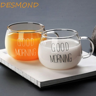 Desmond แก้วมัก ทนความร้อน พร้อมหูจับ สําหรับใส่เครื่องดื่มร้อน ชา กาแฟ