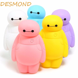 Desmond Baymax กระเป๋าใส่ปากกา Kawaii เครื่องเขียน โรงเรียน อเนกประสงค์ Big Hero 6