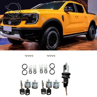 【dealslickr5】อุปกรณ์ล็อคประตูรถยนต์ ทรงกระบอก 703369 707624สวิตช์ล็อค C สําหรับ Ford Ranger Econoline Van E150 E250 E350 Mazda B Series