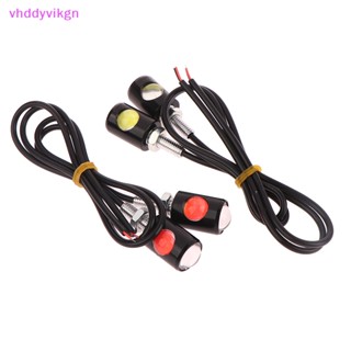 Vhdd หลอดไฟ Led DC12V พลังงานสูง อุปกรณ์เสริม สําหรับติดป้ายทะเบียนรถมอเตอร์ไซค์ 2 ชิ้น