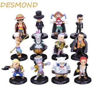 Desmond ตุ๊กตาฟิกเกอร์ PVC รูปการ์ตูนจระเข้ Moria Sabo Luffy ของเล่นสําหรับเด็ก