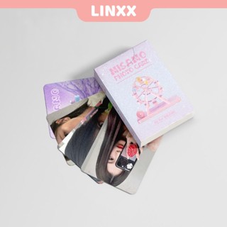 Linxx การ์ดโฮโลแกรม อัลบั้ม MISAMO การ์ดเลเซอร์ Kpop โฟโต้การ์ด โปสการ์ด ซีรีส์ 50 ชิ้น