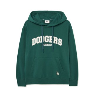 MLB เสื้อฮู้ดดี้ Hoodie Unisex รุ่น 3AHDV0134 07GND - สีเขียวเข้ม