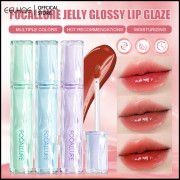 Focallure Jelly Watery Lip Tint Moisturizing Plump สูง Pigment Long Wear Lip Gloss กันน้ำ Jelly Lip Glaze-eelhoe