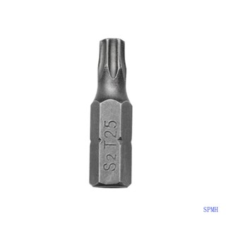 Super ดอกสว่านไขควง Torx Shank 25 มม. T25 แบบเปลี่ยน สําหรับช่างไฟฟ้า