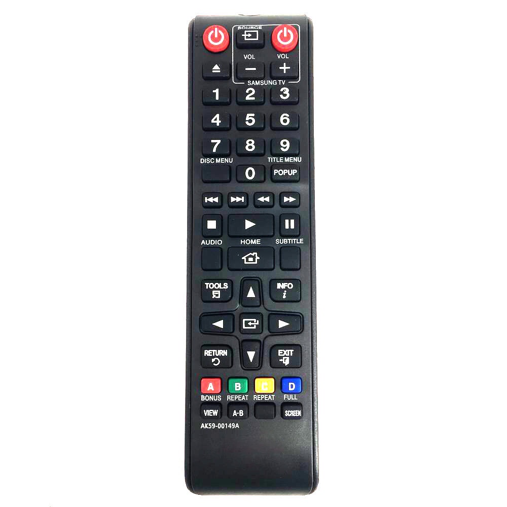 AK59-00149A รีโมทสําหรับ Samsung DVD BD Blu-Ray Disc Player Remote, ที่ใช้งานได้ BDF5100/ZA BD-ES5300 BD-FM51 BD-FM57C BD-H5100 BD-H5900 BD-HM51 BD-J5