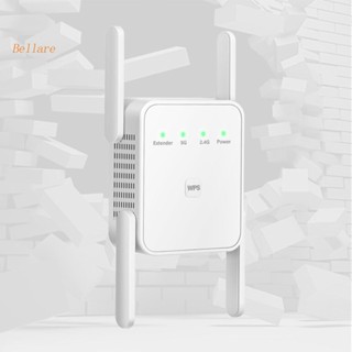 {ขายดี 99} เครื่องขยายสัญญาณ WiFi ไร้สาย AC1200M Dual Band 2.4Ghz 5Ghz [Bellare.th]