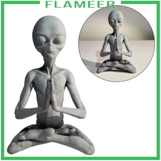 [Flameer] ฟิกเกอร์รูปปั้นเอเลี่ยน อวกาศ สําหรับตกแต่งสวน