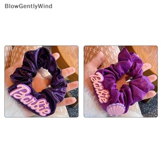 Blowgentlywind ยางมัดผมหางม้า ลายตัวอักษรบาร์บี้น่ารัก 2023