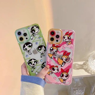 เคสโทรศัพท์มือถือ ลาย The Powerpuff น่ารัก สําหรับ Infinix Note 30 Pro 30i 11 12I 10 Pro 12 G96 30 12 VIP Hot 30 Play 30i Tecno Spark 10 Pro POVA 2 3 4 Camon 19 Pro 19 Neo Smart 4 Zero 20 เคสเด็กผู้หญิง