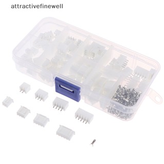 [attractivefinewell] ชุดขั้วต่อสายไฟ PCB JST-XH 2 3 4 5Pin Xh2.54 มม. 1 กล่อง